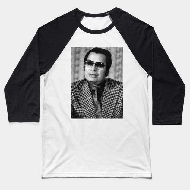 I Believe In Jim Jones Baseball T-Shirt by dwatkins